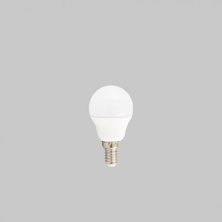 BOMBILLA LED ESFERICA 6W E14 4500K