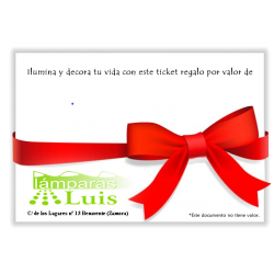 GIFT VOUCHER - CHEQUE REGALO