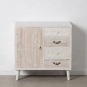 MUEBLE RECIBIDOR NATURAL-BLANCO 80 CM