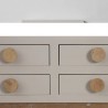 MUEBLE AUXILIAR TAUPE 63 CM