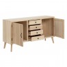 BUFFET NATURAL DM-MADERA 140 CM